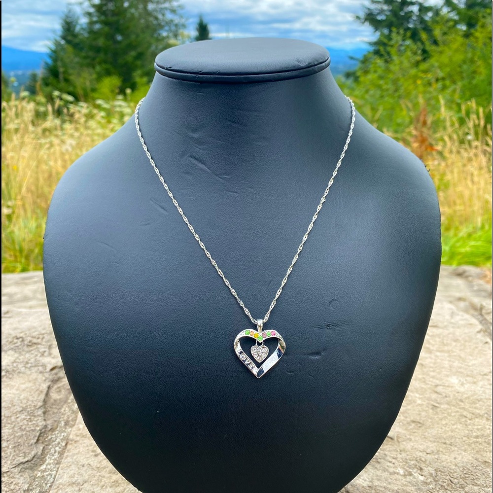 Multicolored LOVE Necklace  🌻2for$10🌻